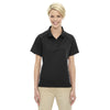 Extreme Women's Black Eperformance Ottoman Textured Polo