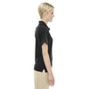 Extreme Women's Black Eperformance Ottoman Textured Polo