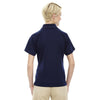 Extreme Women's Classic Navy Eperformance Ottoman Textured Polo