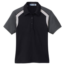 Extreme Women's Black Edry Colorblock Polo