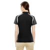 Extreme Women's Black Edry Colorblock Polo