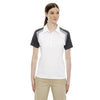 Extreme Women's White Edry Colorblock Polo