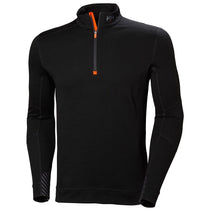 Helly Hansen Men's Black Lifa Merino Half Zip