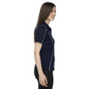 Extreme Women's Classic Navy Eperformance Velocity Snag Protection Colorblock Polo with Piping