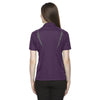 Extreme Women's Mulbery Purple Eperformance Velocity Snag Protection Colorblock Polo with Piping