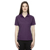 Extreme Women's Mulbery Purple Eperformance Velocity Snag Protection Colorblock Polo with Piping