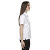 Extreme Women's White Eperformance Velocity Snag Protection Colorblock Polo with Piping