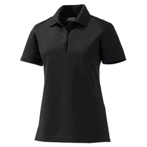 Extreme Women's Black Eperformance Shield Snag Protection Short-Sleeve Polo