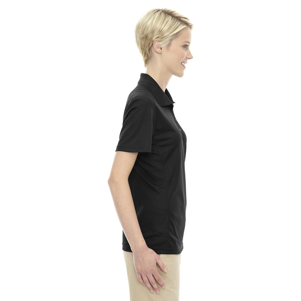 Extreme Women's Black Eperformance Shield Snag Protection Short-Sleeve Polo