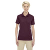 Extreme Women's Burgundy Eperformance Shield Snag Protection Short-Sleeve Polo