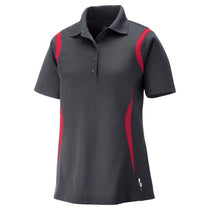 Extreme Women's Black Silk Eperformance Venture Snag Protection Polo