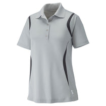 Extreme Women's Grey Frost Eperformance Venture Snag Protection Polo