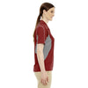 Extreme Women's Classic Red Eperformance Parallel Snag Protection Polo with Piping