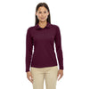 Extreme Women's Burgundy Eperformance Snag Protection Long-Sleeve Polo