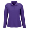 Extreme Women's Campus Purple Eperformance Snag Protection Long-Sleeve Polo