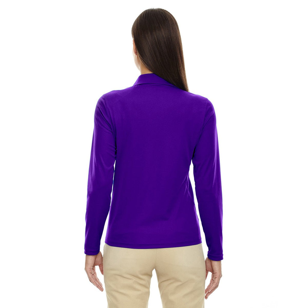 Extreme Women's Campus Purple Eperformance Snag Protection Long-Sleeve Polo