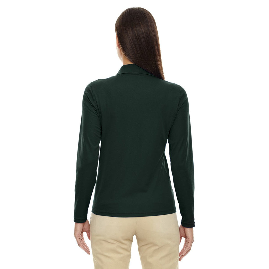 Extreme Women's Forest Green Eperformance Snag Protection Long-Sleeve Polo