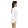 Extreme Women's White Eperformance Snag Protection Long-Sleeve Polo