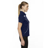 Extreme Women's Classic Navy Eperformance Tempo Recycled Polyester Performance Textured Polo