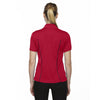 Extreme Women's Classic Red Eperformance Tempo Recycled Polyester Performance Textured Polo