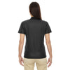 Extreme Women's Black Eperformance Launch Snag Protection Striped Polo