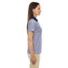 Extreme Women's Classic Navy Eperformance Launch Snag Protection Striped Polo
