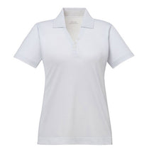 Extreme Women's Silver Eperformance Launch Snag Protection Striped Polo