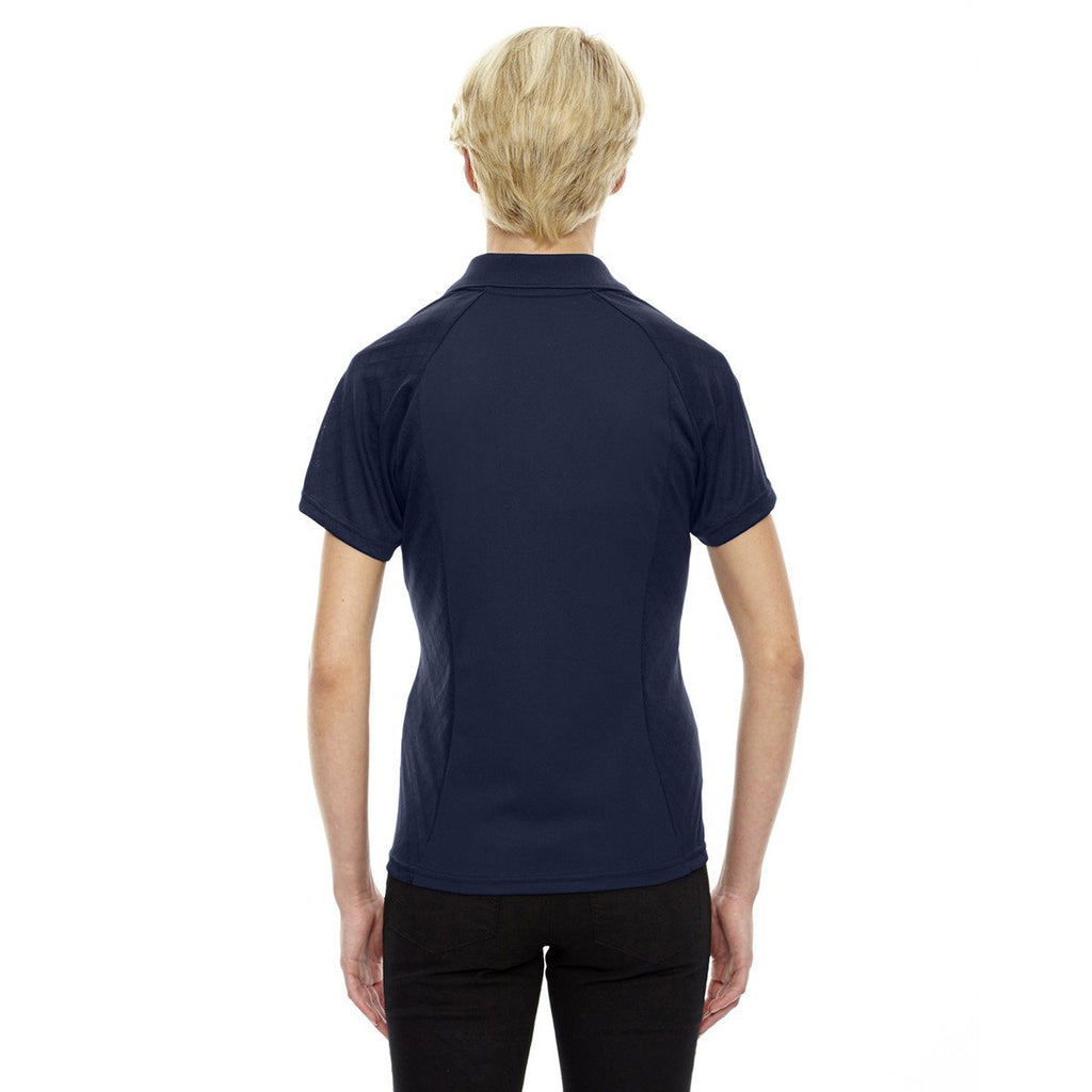 Extreme Women's Classic Navy Eperformance Stride Jacquard Polo