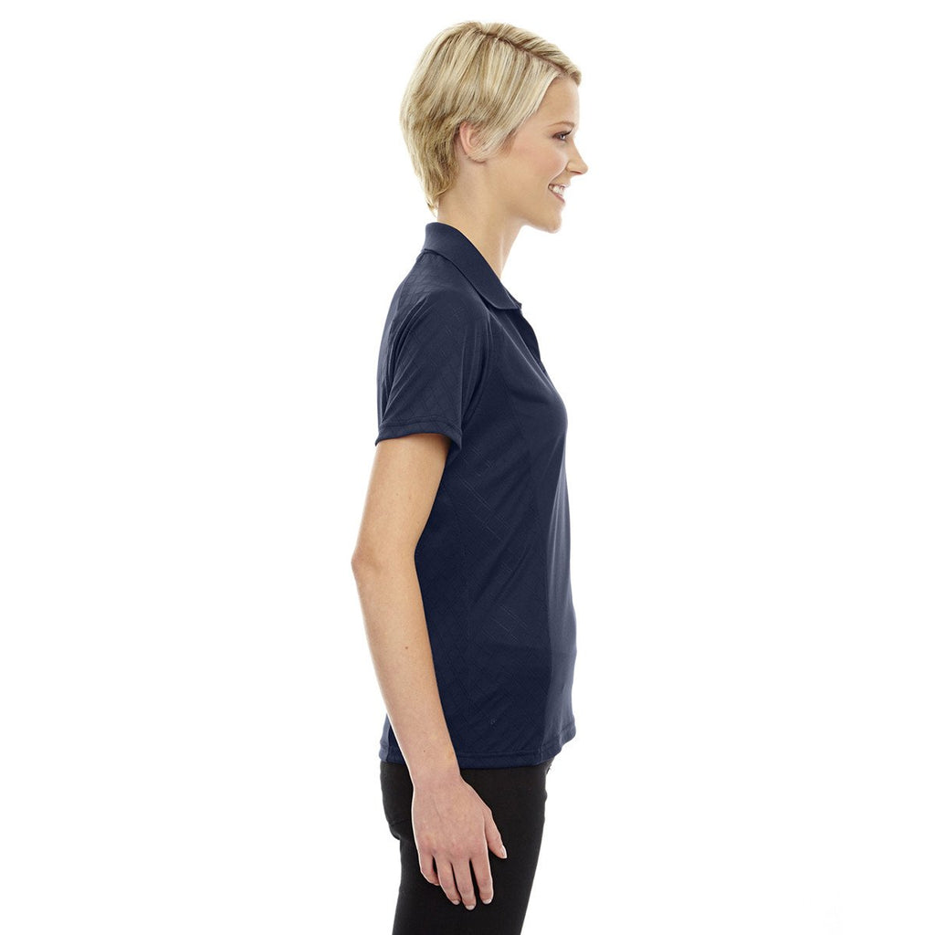 Extreme Women's Classic Navy Eperformance Stride Jacquard Polo