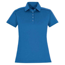 Extreme Women's Nautical Blue Eperformance Fluid Melange Polo