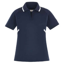 Extreme Women's Classic Navy Eperformance Propel Interlock Polo with Contrast Tape