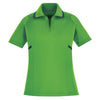 Extreme Women's Valley Green Eperformance Propel Interlock Polo with Contrast Tape