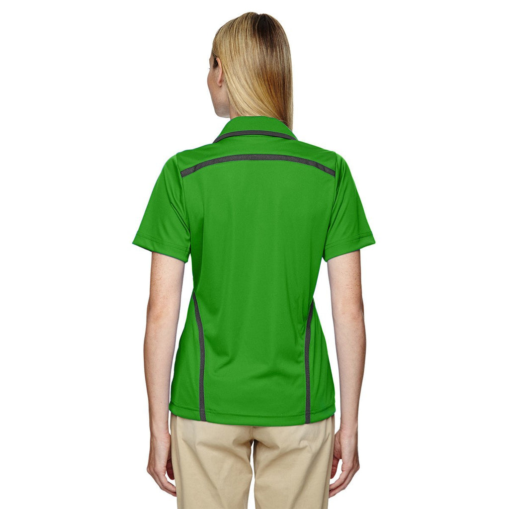 Extreme Women's Valley Green Eperformance Propel Interlock Polo with Contrast Tape
