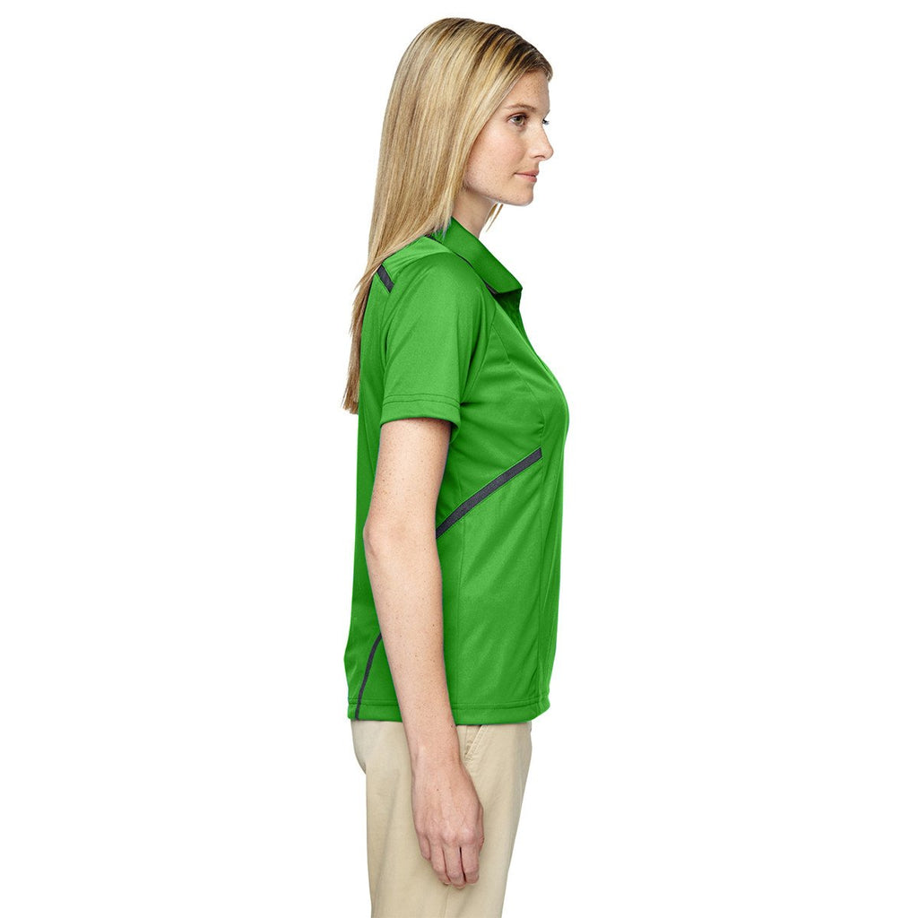 Extreme Women's Valley Green Eperformance Propel Interlock Polo with Contrast Tape