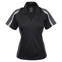 Extreme Women's Black Eperformance Strike Colorblock Snag Protection Polo