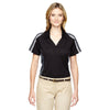 Extreme Women's Black Eperformance Strike Colorblock Snag Protection Polo