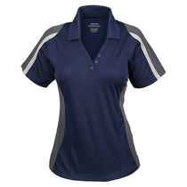 Extreme Women's Classic Navy Eperformance Strike Colorblock Snag Protection Polo