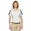 Extreme Women's Crystal Quartz Eperformance Strike Colorblock Snag Protection Polo