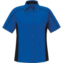 North End Women's True Royal Fuse Colorblock Twill Shirt