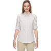 North End Women's Crystal Quartz Excursion F.B.C. Textured Performance Shirt