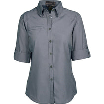 North End Women's Navy Excursion F.B.C. Textured Performance Shirt