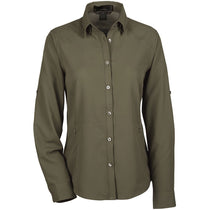 North End Women's Dark Oakmoss Excursion Concourse Performance Shirt