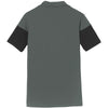 Nike Men's Anthracite/Black Dri-FIT Colorblock Polo