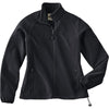 North End Women's Black Microfleece Unlined Jacket