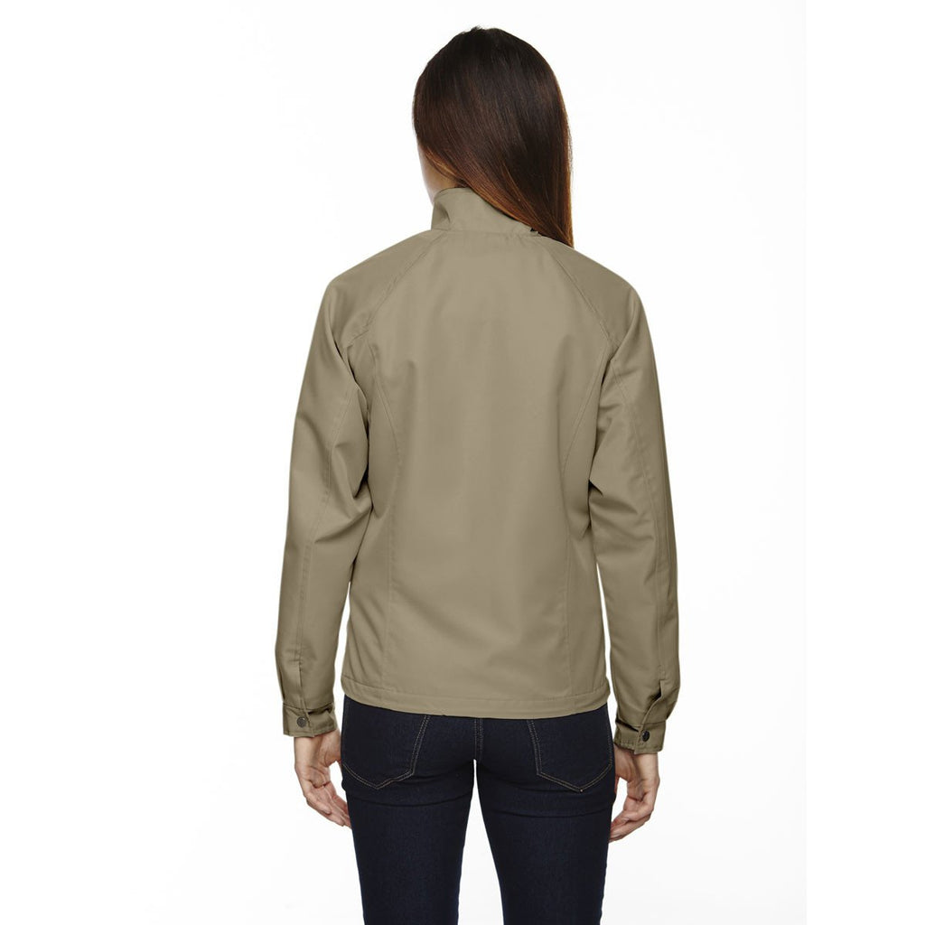 North End Women's' Limestone Mid-Length Micro Twill Jacket