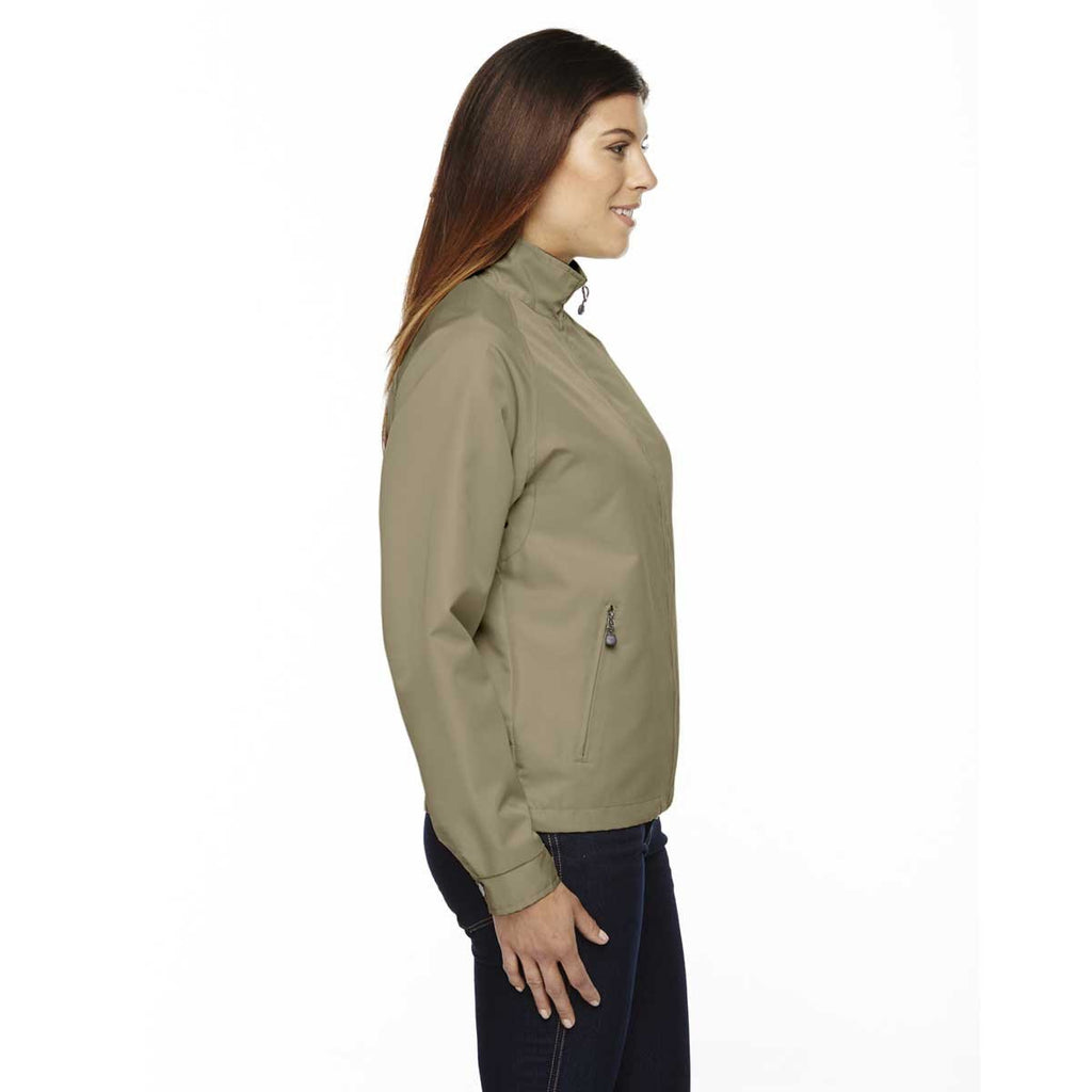 North End Women's' Limestone Mid-Length Micro Twill Jacket