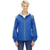 North End Women's Nautical Blue Endurance Lightweight Colorblock Jacket