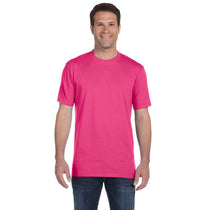 Anvil Men's Hot Pink Midweight T-Shirt