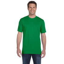 Anvil Men's Kelly Green Midweight T-Shirt