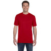 Anvil Men's Red Midweight T-Shirt